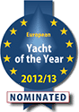 The Hallberg-Rassy 412 has been nominated to the honourable title European Yacht of the Year 2012/2013