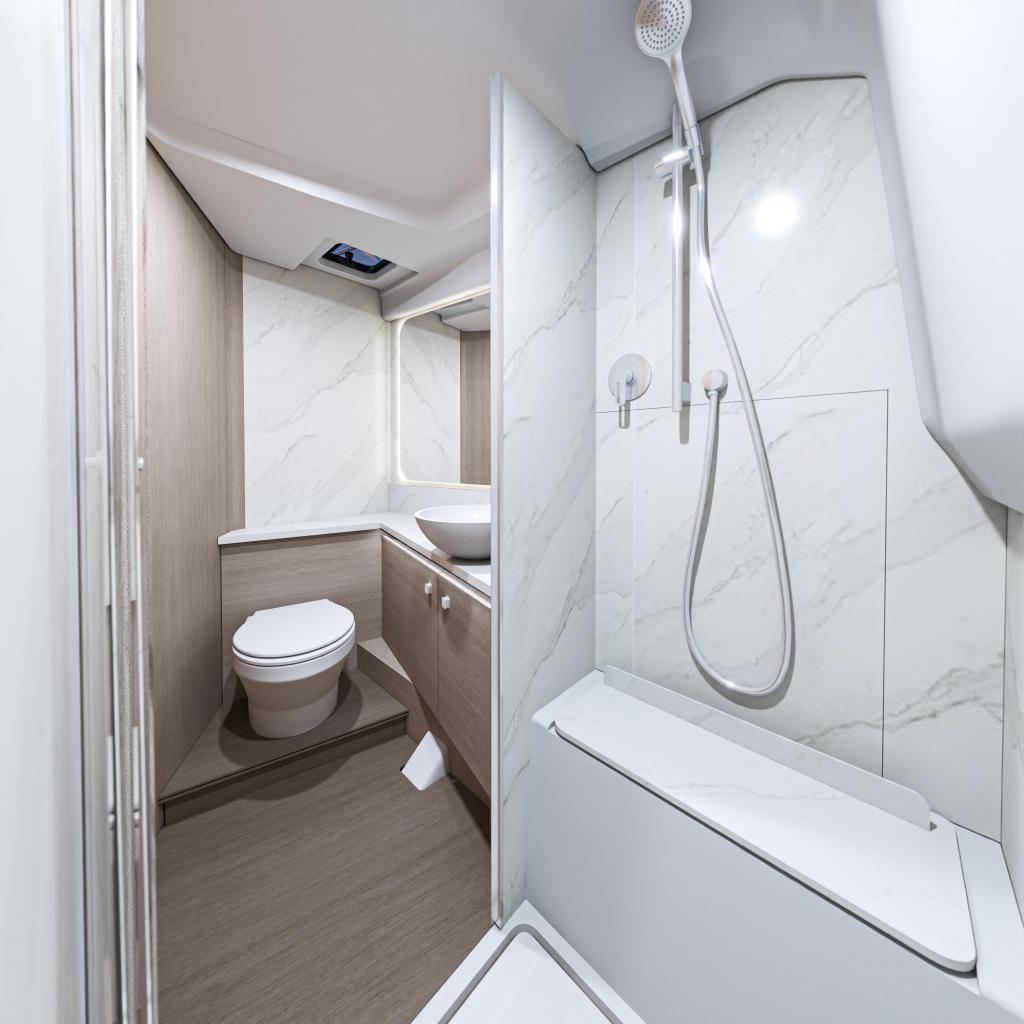 GRAN TURISMO 40 COUPE- RENDERING - BATHROOM