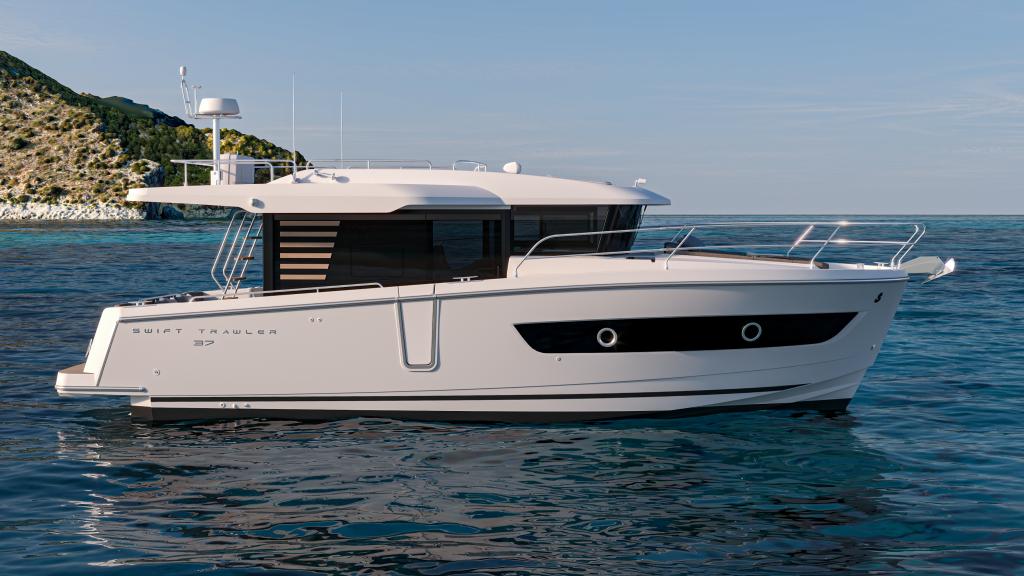 SWIFT TRAWLER 37 SEDAN - IMAGE - RENDERING