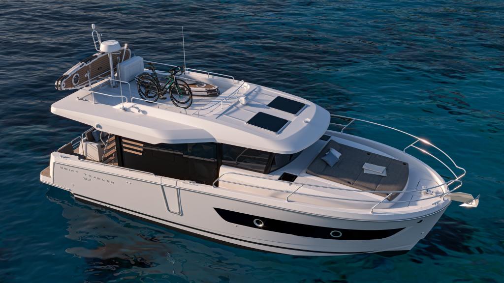 SWIFT TRAWLER 37 SEDAN - IMAGE - RENDERING 