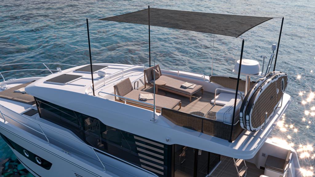 SWIFT TRAWLER 37 SEDAN - IMAGE - RENDERING 