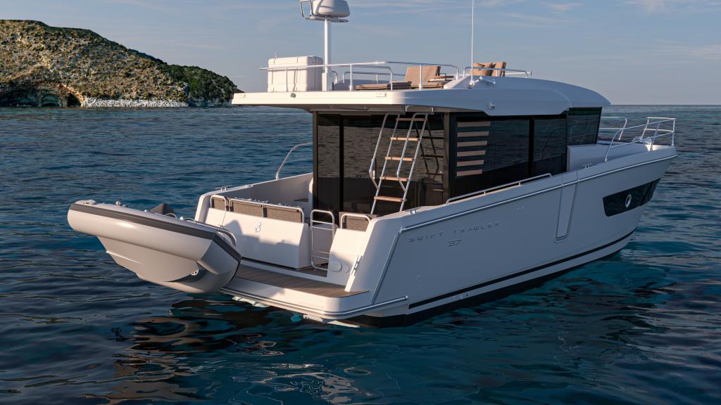 SWIFT TRAWLER 37 SEDAN - IMAGE - RENDERING