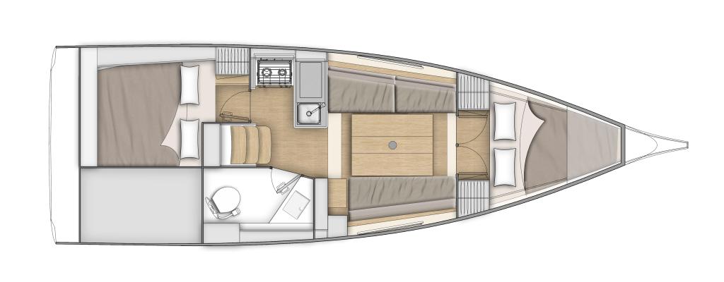 Beneteau Oceanis 30.1 Interior 
